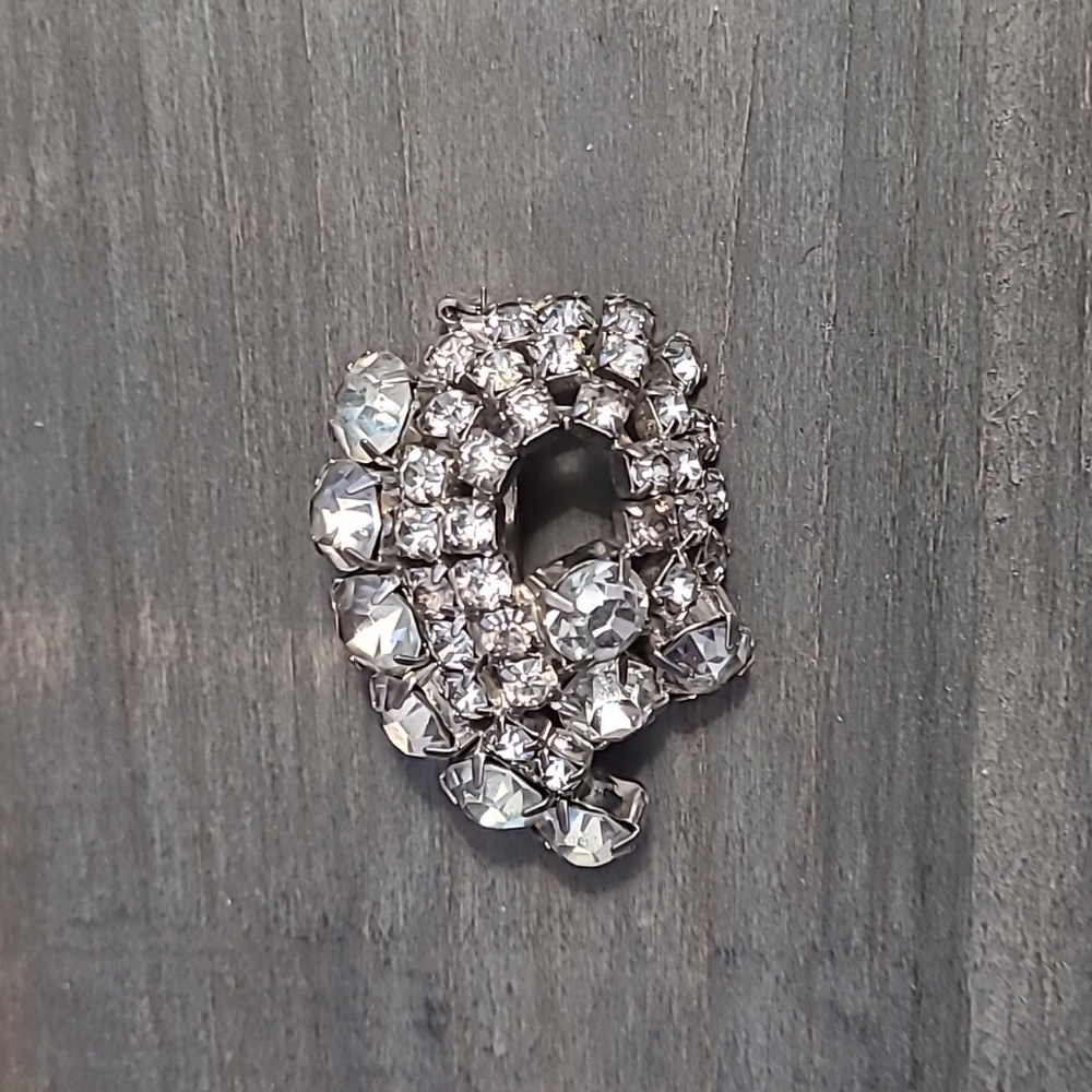 Rhinestone Brooch
